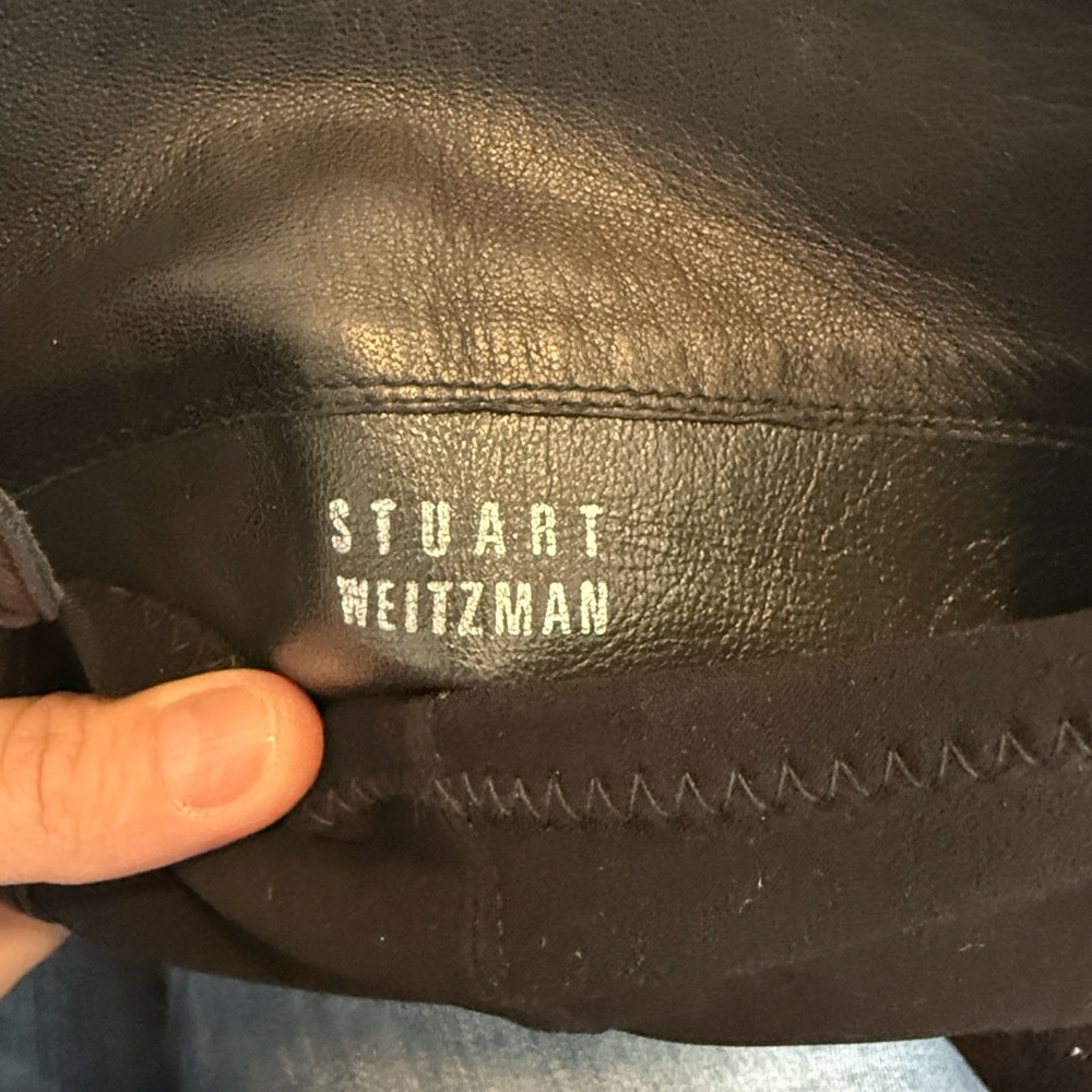 Stuart Weitzman Black Over the Knee Boots - Picture 9 of 9